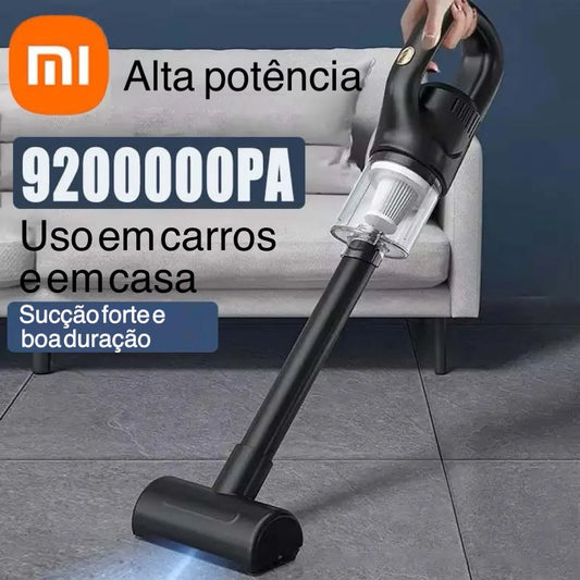 Aspirador de Pó Portátil Sem Fio Xiaomi 9200000Pa, Potente para Limpeza em Casa e no Carro