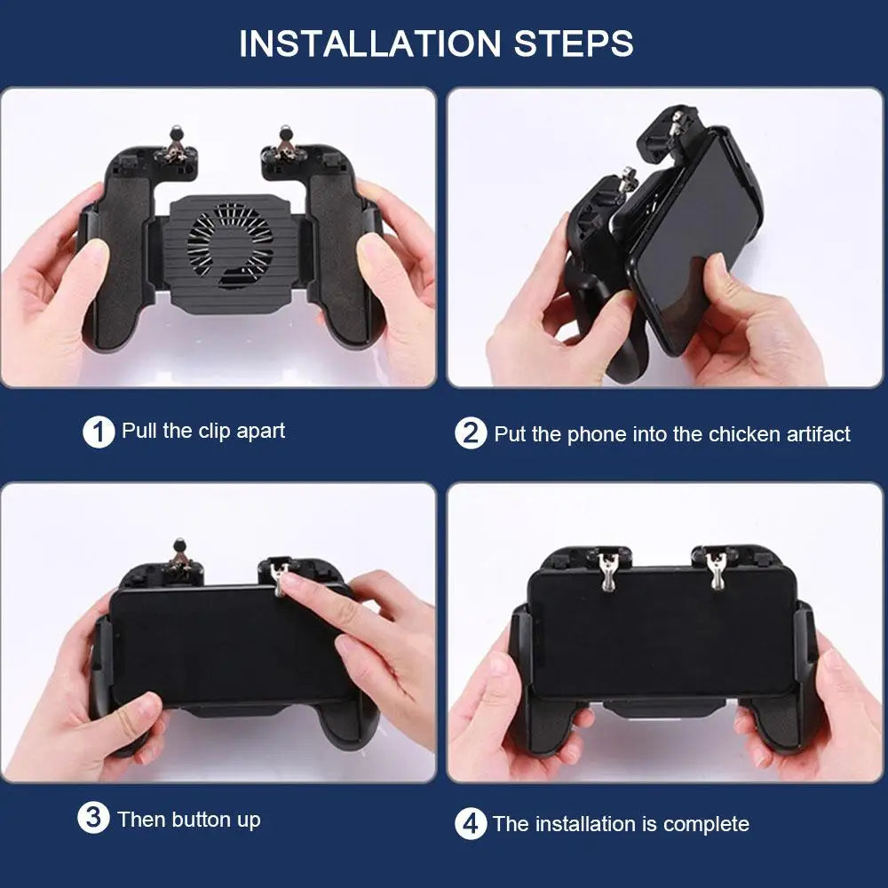 Joystick Universal L1R1 para Jogos, Botão de Fogo, Controlador de Jogo para Celular